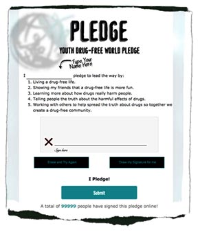 Drug Free Pledge
